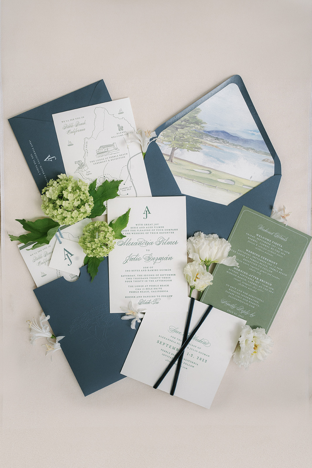 Classic Pebble Beach Invitation Suite