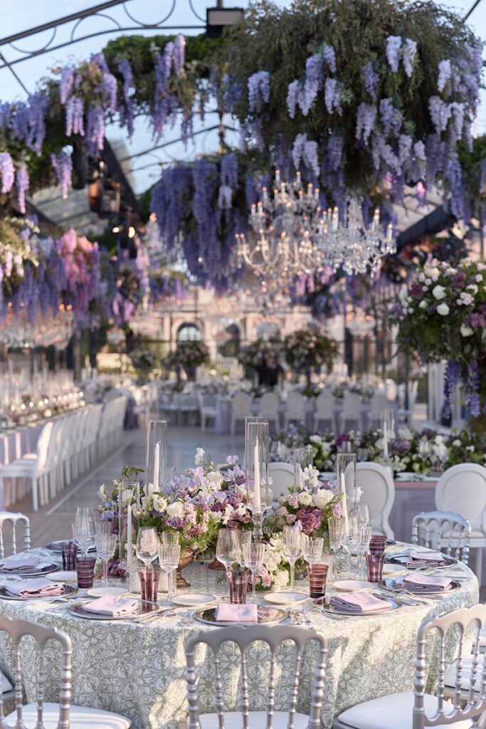 wedding reception tent