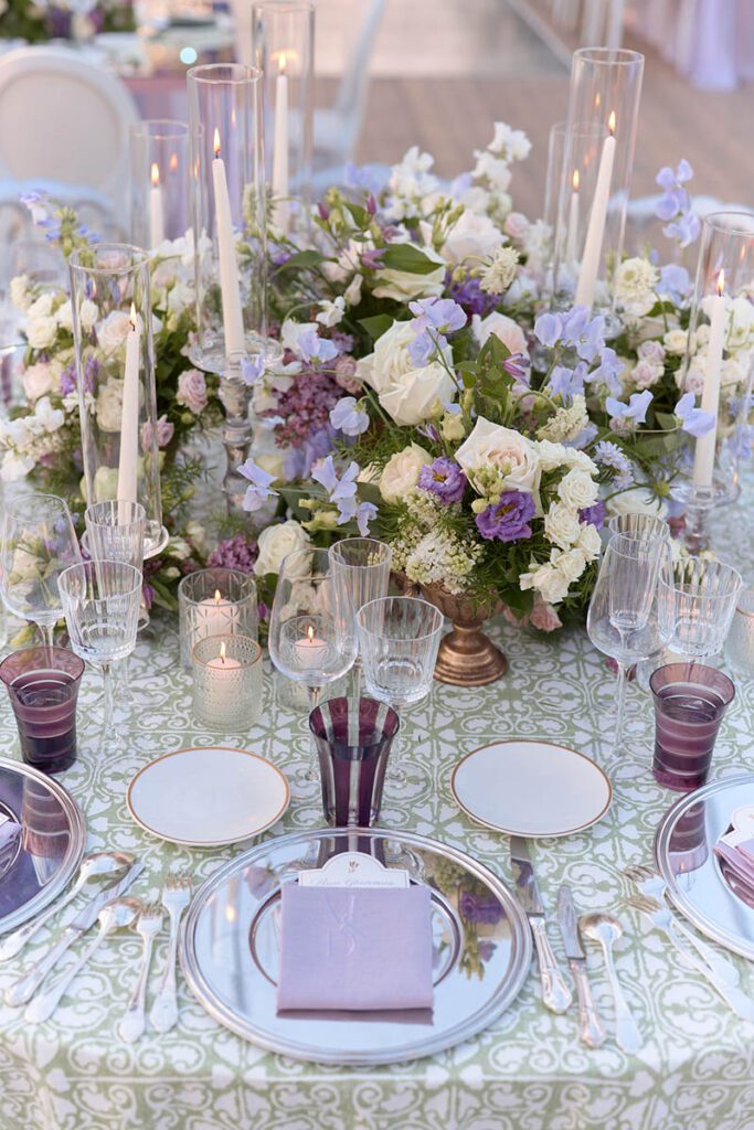 wedding tablesetting